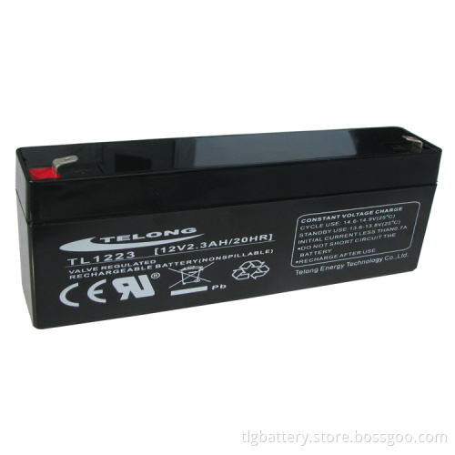 Rechargeable Sealed Lead Acid Battery 12V2.3ah